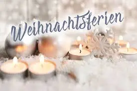 Betriebsferien Weihnachten 2024